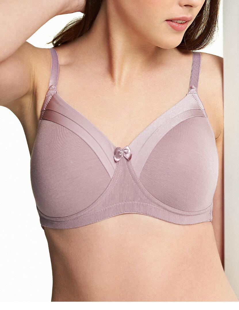 Royce Maisie: Non-wired T-Shirt Bra 1091 - Mulberry