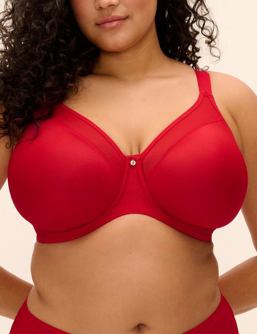 Elomi Smooth: T-Shirt Bra EL4301 - Haute Red