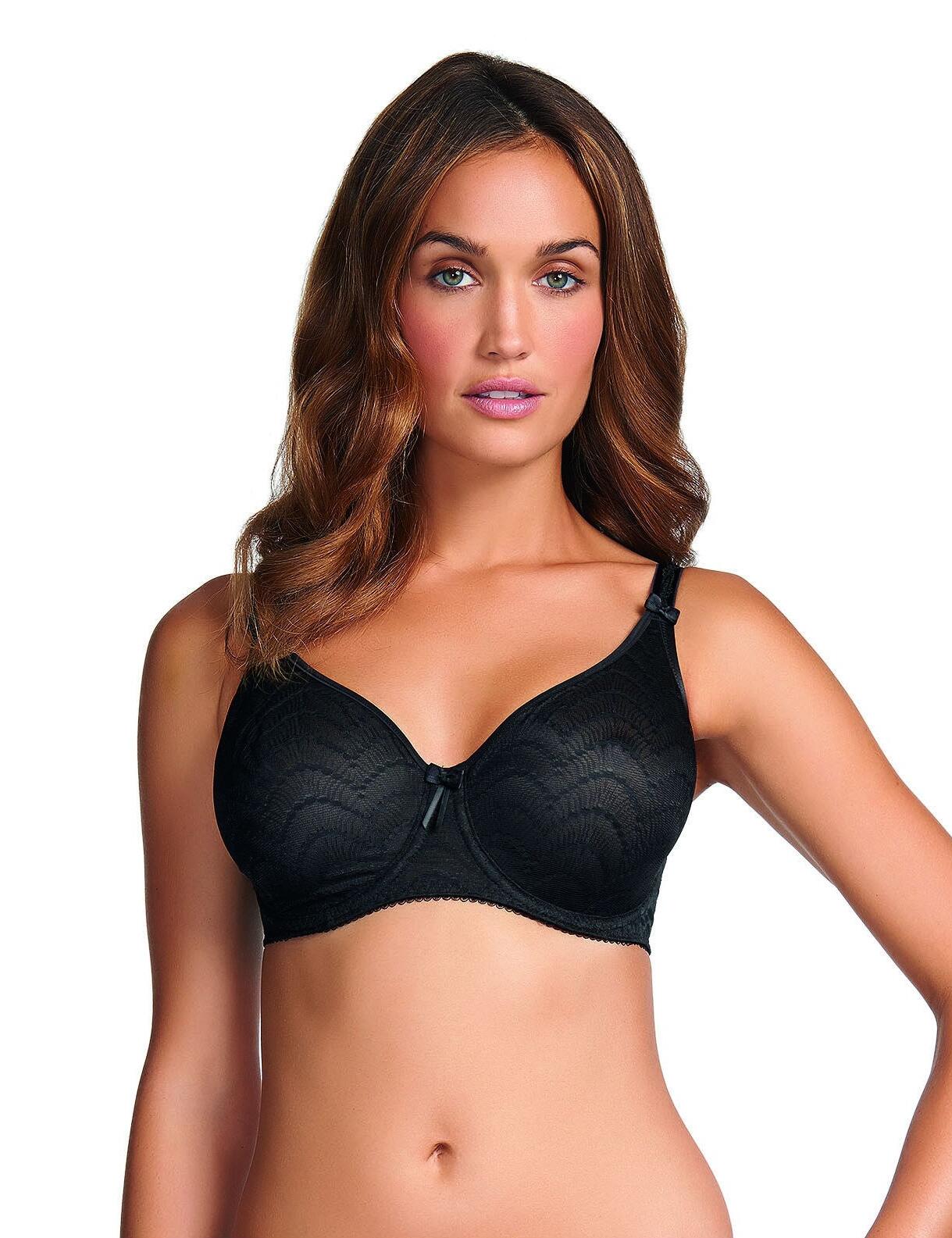 Fantasie Echo Lace : Moulded bra Non padded 50% Off - Black