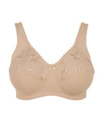Royce Grace : Non-wired High Cotton Content Bra - Skin