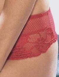 Freya Mille Deep Thong LS - Lipstick (red)