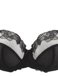 Panache Loretta : Balconette Bra - Black