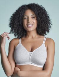 Royce Posie: Non Wired T-shirt Bra 2 Pack 8019 - Blush and Grey