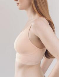 Royce Lola: Crop Top Bra 2 pack 8023 - White and Peach