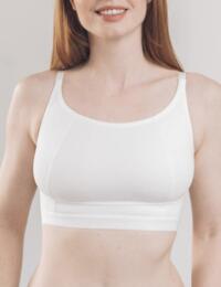 Royce Lola: Crop Top Bra 2 pack 8023 - White and Peach