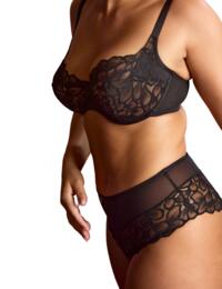 Panache Allure: Demi Balcony Bra 10761 - Black