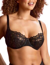 Panache Allure: Demi Balcony Bra 10761 - Black