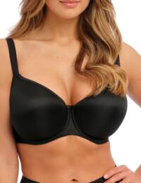Fantasie Smoothing : Non padded seamless Balcony Bra FL4520 - Black