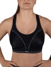 Shock Absorber: Ultimate Run Bra S5044 - Black
