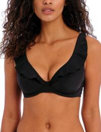 Freya Jewel Cove: High Apex Bikini  AS7230 - Plain Black