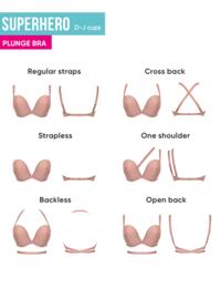 Curvy Kate Superhero: Multiway CK088108 - Latte