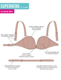 Curvy Kate Superhero: Multiway CK088108 - Latte