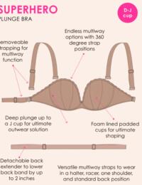 Curvy Kate Superhero: Multiway CK088108 - Black