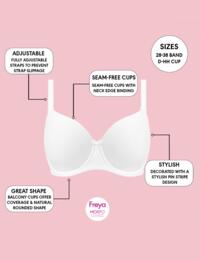 Freya Idol : Underwired Balcony Moulded Bra AA1050 - White