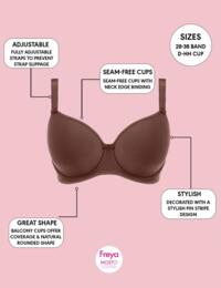 Freya Idol : Underwired Balcony Moulded Bra AA1050 - Coffee Roast