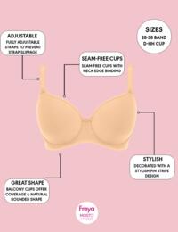 Freya Idol : Underwired Balcony Moulded Bra AA1050 - Natural