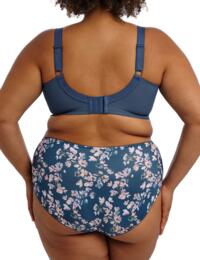Goddess Kayla: Full Cup Banded Bra GD6162 - Teal Blossom