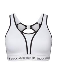 Shock Absorber Ultimate Run Padded: Sports Bra S0657 - White