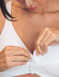 Royce Comfi-Bra: Front Fastening Bra 2021 - White