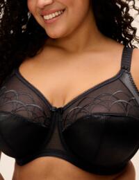 Elomi Cate : Full Cup Bra EL4030 - Black