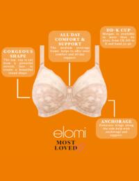 Elomi Morgan : Underwired Bra EL4110 - Toasted Almond