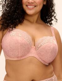 Elomi Lucie: Plunge Bra EL4490 - Pale Blush