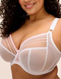 Elomi Matilda : Plunge Bra EL8900 - White