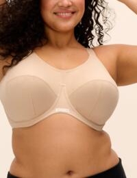 Elomi Energise : Sports Bra EL8041 - Nude