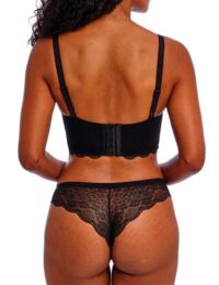 Freya Fancies: Padded Longline Bra AA1014 - Black