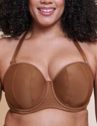 Curvy Kate Luxe : Strapless CK2601 - Caramel