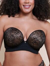 Curvy Kate Hey Girls: SuperPlunge Strapless Multiway CK071108 - Black