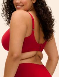 Elomi Smooth: T-Shirt Bra EL4301 - Haute Red