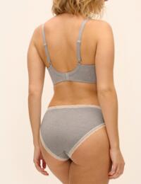 Freya Flirt: Padded Half Cup AA403315 - Grey Marl