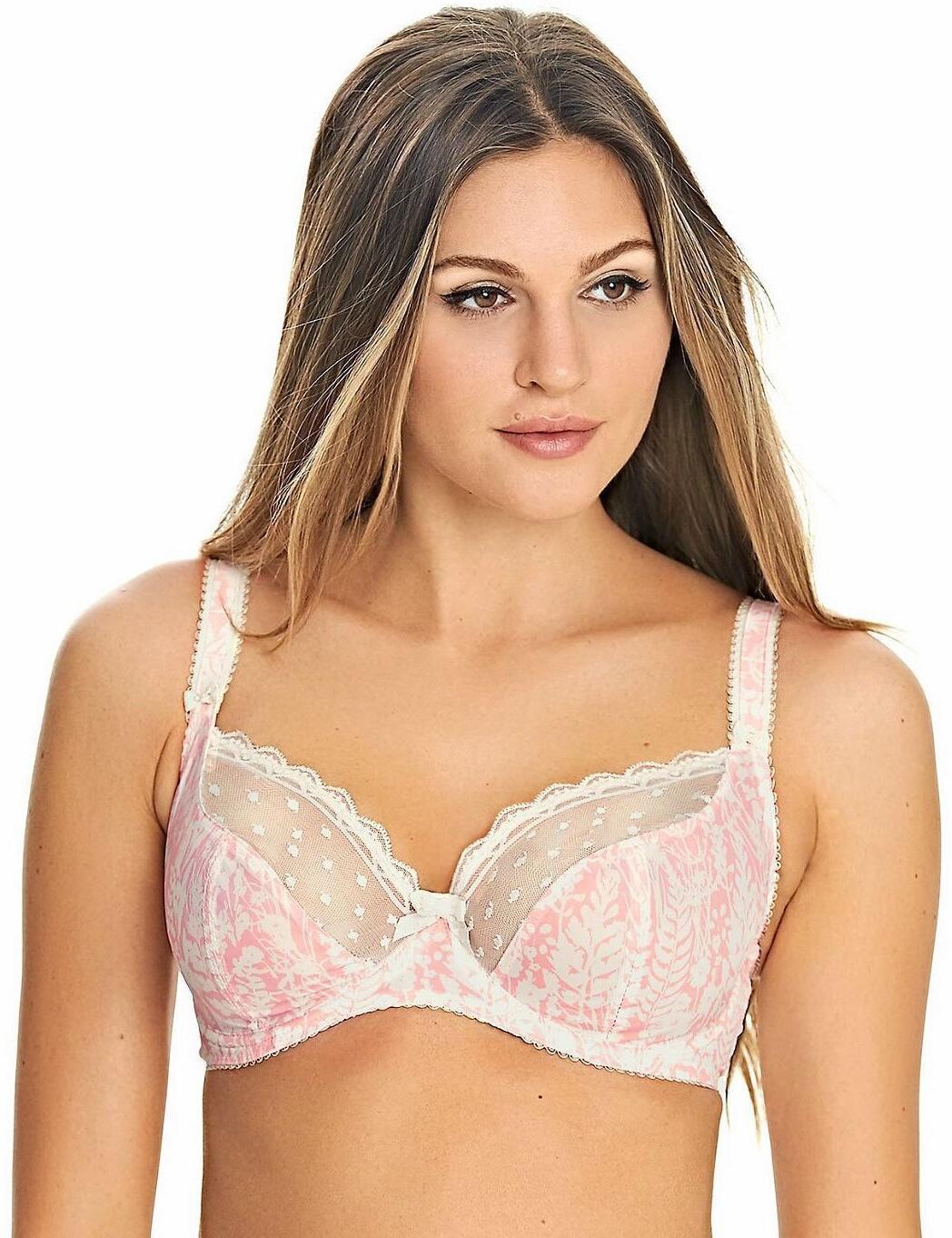 FREYA ZEN BRA BLACK PINK UNDERWIRED BALCONY UN-PADDED 1941 NEW